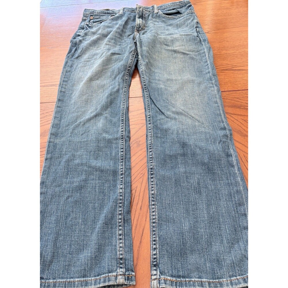 Men's Levi Strauss Jeans 514 Athletic Build Straight Fit Blue Size W 34 L 30